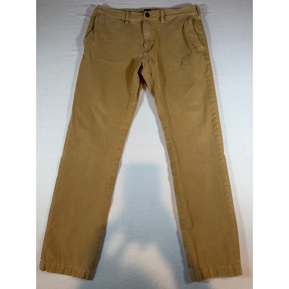 American Eagle 360 Extreme Flex Slim Chino Pants Khaki Tan 34x32 Mens